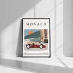 wall art poster print framed unframed Monaco